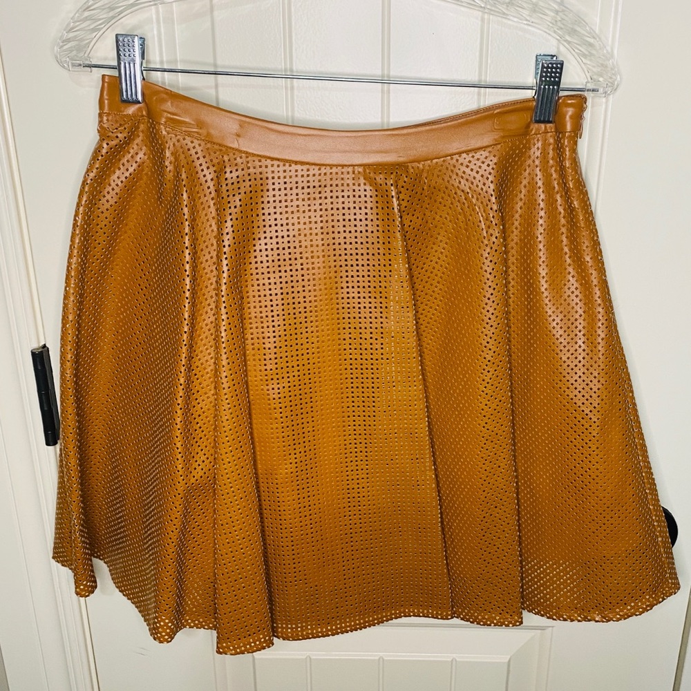 COPY - Gianni Bini leather miniskirt